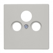 Накладка телевизионной розетки TV+FM+SAT Jung LS Светло-серый