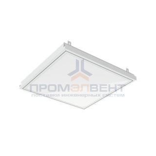 Светодиодный светильник "ВАРТОН" тип кромки Clip-In (GemaGrid) 600*600*58мм 36 ВТ 4000К IP40 с функцией аварийного освещения