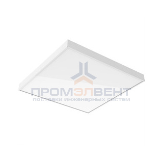 Светодиодный светильник "ВАРТОН" офисный встраиваемый/накладной мм 595*595*50 36ВТ 4000К диммируемый по DALI аварийный автономный постоянного действия