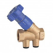 Вентиль балансировочный Cimberio 787OT/2R - 1" (ВР/ВР, PN25, Tmax 120°C, отводы с заглушками)