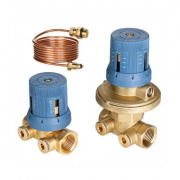 Клапан балансировочный VALTEC VT.040.G - 1" (ВР/ВР, 50–300 мбар, в комплекте с запорным клапаном)