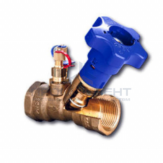 Клапан балансировочный Zetkama 221X - 3/4" (ВР/ВР, PN16, Tmax 120°C, Kv 3,20 м³/ч)