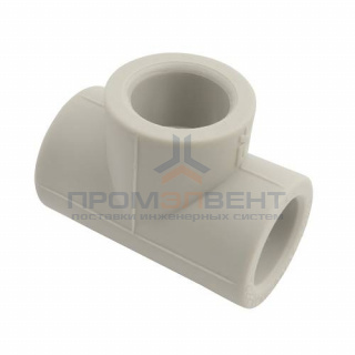 Тройник FV-Plast - 20 (для полипропиленовых труб под пайку, цвет серый)