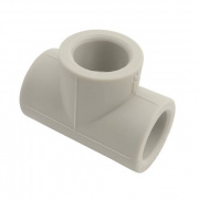 Тройник FV-Plast - 32 (для полипропиленовых труб под пайку, цвет серый)