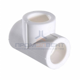 Тройник VALTEC VTp.731 - 20 (для полипропиленовых труб под пайку, цвет белый)