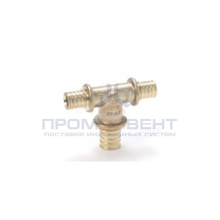 Тройник переходной REHAU - 20 x 25 x 20 (латунь, для труб из сшитого полиэтилена RAUTHERM S)