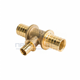 Тройник переходной STOUT - 25 x 16 x 20 (для труб из сшитого полиэтилена)