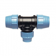 Тройник переходной UNIDELTA 1013 - 63 x 32 x 63 (винтовой, для труб ПНД)