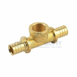 Тройник с переходом на внутреннюю резьбу SANEXT - 32 x 1" (для труб из сшитого полиэтилена)