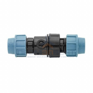 Клапан обратный UNIDELTA 1076 - 40 (винтовой, для труб ПНД)