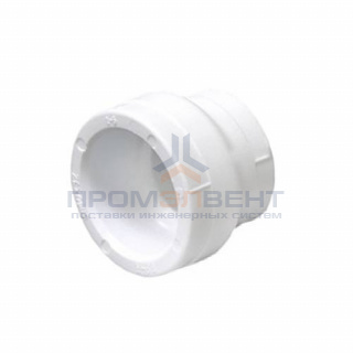 Муфта редукционная Fusitek - 110 x 90 (для полипропиленовых труб под пайку, цвет белый)