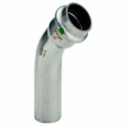 Отвод 45° Viega Sanpress Inox 2326.1 - 42 (нержавеющая сталь)