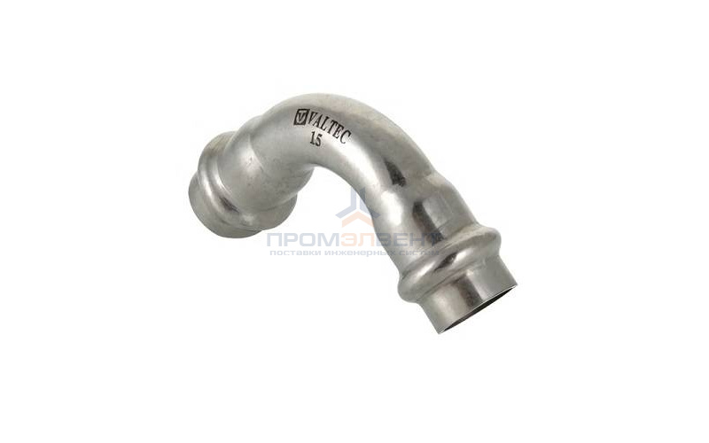 Отвод 90° VALTEC VTi.951 - 12 (прессовой, для труб из нержавеющей стали)