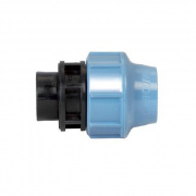 Переход на внутреннюю резьбу UNIDELTA 1004 - 25 x 3/4" (винтовой, для труб ПНД, резьба пластиковая)