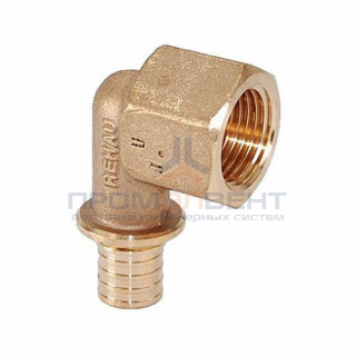 Переход на внутреннюю резьбу угловой REHAU RX - 16 x 3/4" (бронза, для труб серии RAUTITAN)