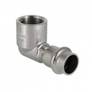 Переход на внутреннюю резьбу угловой VALTEC VTi.952 - 35 x 1" (прессовой, для труб из нерж.стали)