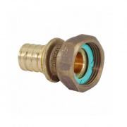 Переход на накидную гайку REHAU RX - 32 x 1"1/2 (бронза, для труб из сшитого полиэтилена RAUTITAN)