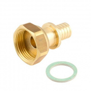 Переход на накидную гайку SANEXT - 16 x 1/2" (для труб из сшитого полиэтилена)