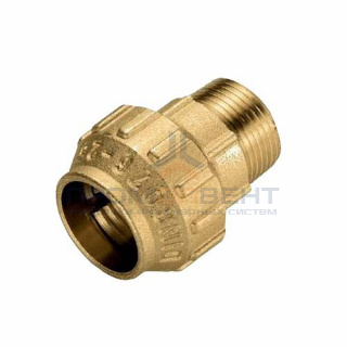 Переход на наружную резьбу Tiemme COBRARING 3460CR - 20 x 1/2" (винтовой, для полиэтиленовых труб)