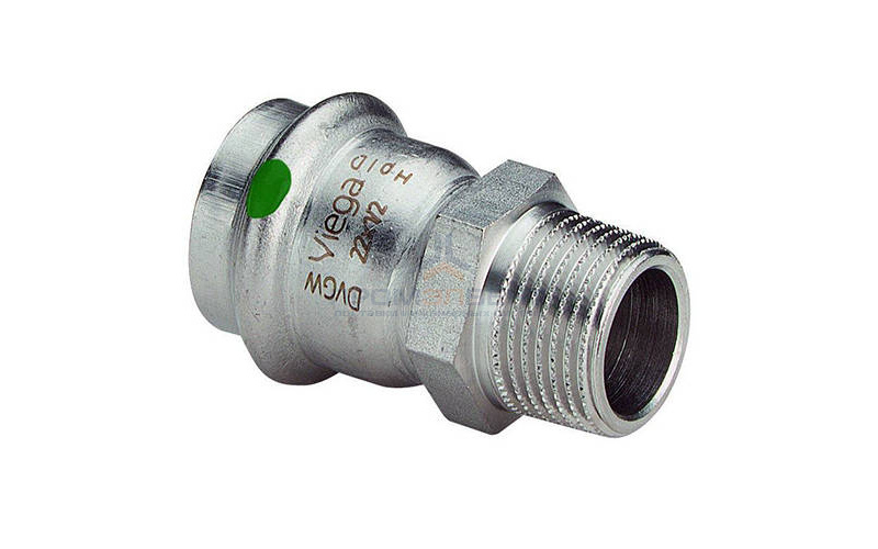 Переход на наружную резьбу Viega Sanpress Inox 2311 - 22 x 1