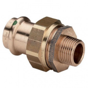 Переход на наружную резьбу разъемный Viega G3 Sanpress 2265 - 12 x 3/8"