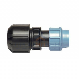 Переход на универсальное присоединение UNIDELTA 1033 - 32 x 20/27 (винтовой, для труб ПНД)