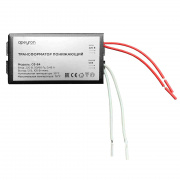 03-84 Трансформатор понижающий 12В, 35-105Вт, 82х37х24мм, металл, черный