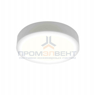 06-37 Светодиодная панель накладная круглая 220В, 15Вт, CRI:80Ra, 1200Лм, Ф145мм,  алюминиевый корпус, встроенный изолированный драйвер, 2700К
