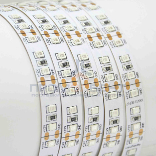 00-106 Светодиодная лента, 12В, 20Вт/м, smd2835, 120д/м, IP20, ширина подложки 10мм, 5м, синий