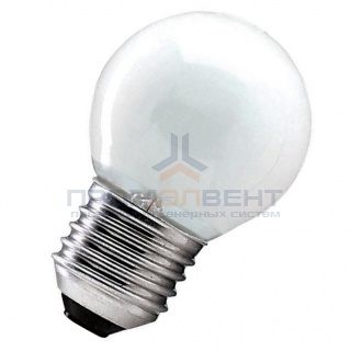 Лампа накаливания шарик Osram CLASSIC P FR 40W E27 матовая