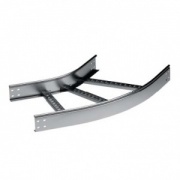 Угол горизонтальный 45? 50x600 R300, цинк-ламельный