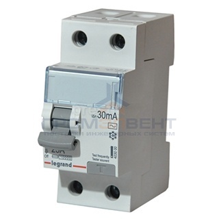 УЗО Legrand TX3 ВДТ 2П 25А 30мА тип AC