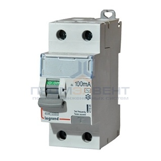 УЗО Legrand DX3 ВДТ 2П 100А 100мА тип AC-S селективное