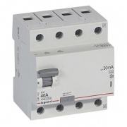 УЗО Legrand RX3 ВДТ 4П 40А 30мА тип AC