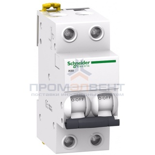 Автоматический выключатель Schneider Electric Acti 9 iK60 2П 50A 6кА C (автомат)