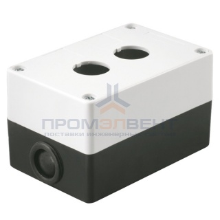 Корпус КП102 для кнопок 2 места белый ИЭК